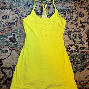 Outdoor Voices Yellow Mini Dress